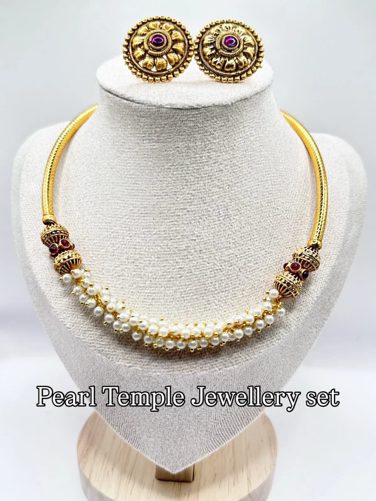Pearl Temple Jewellery