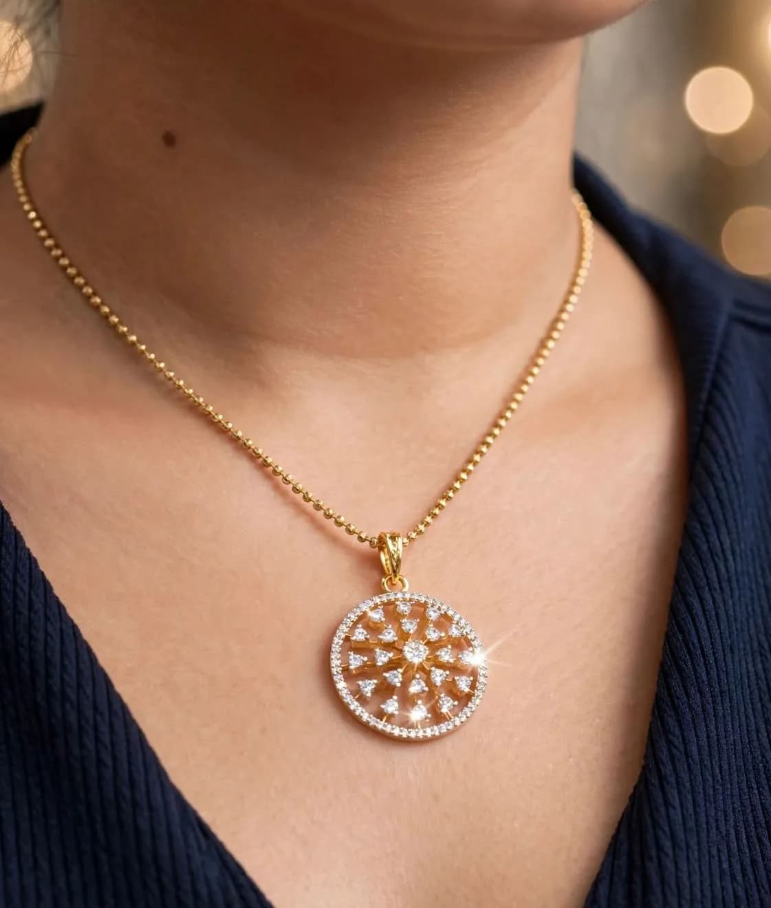 Premium Sunburst Diamond Set