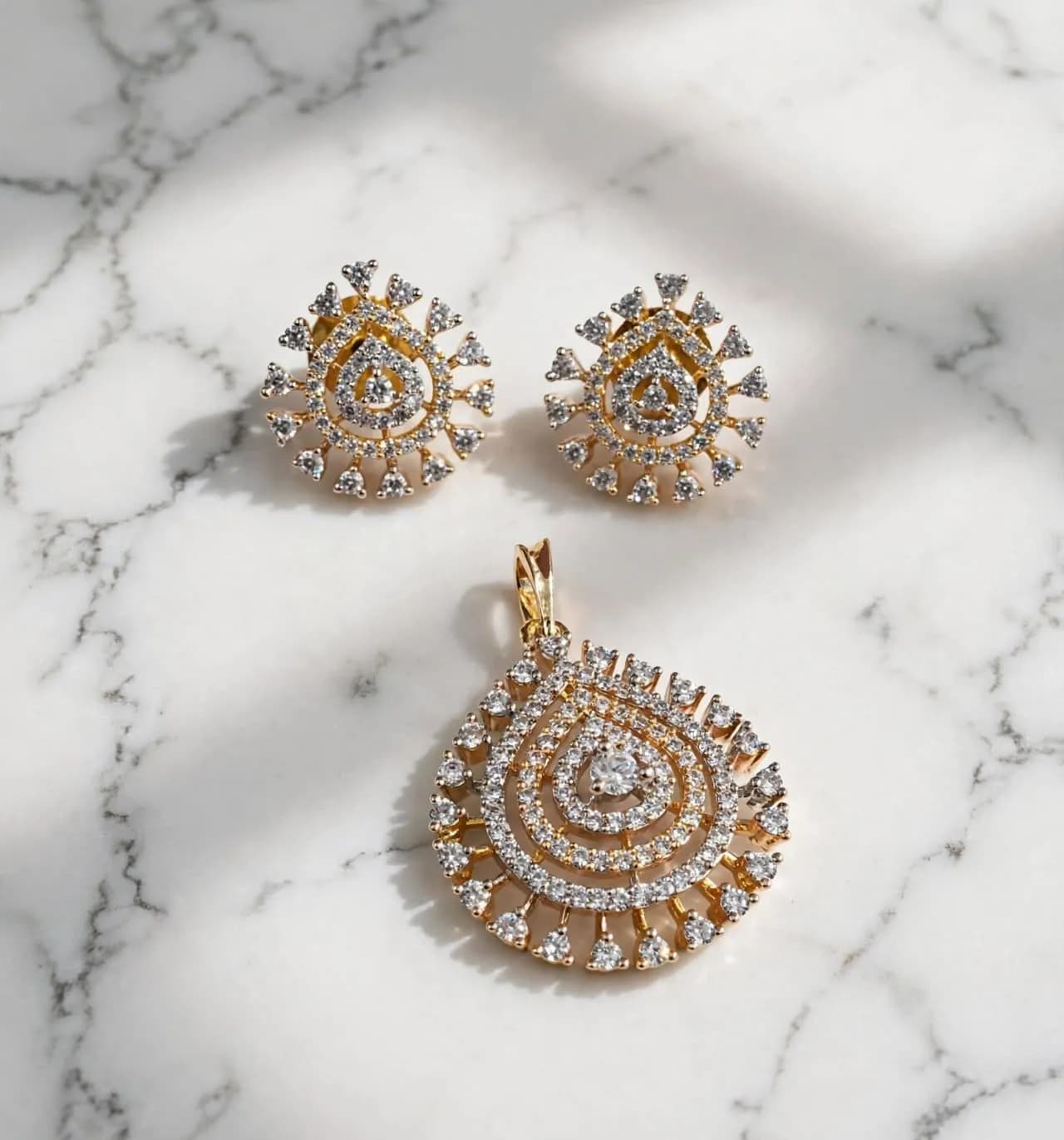 Premium Aura Waterdrop Diamond Replica Set