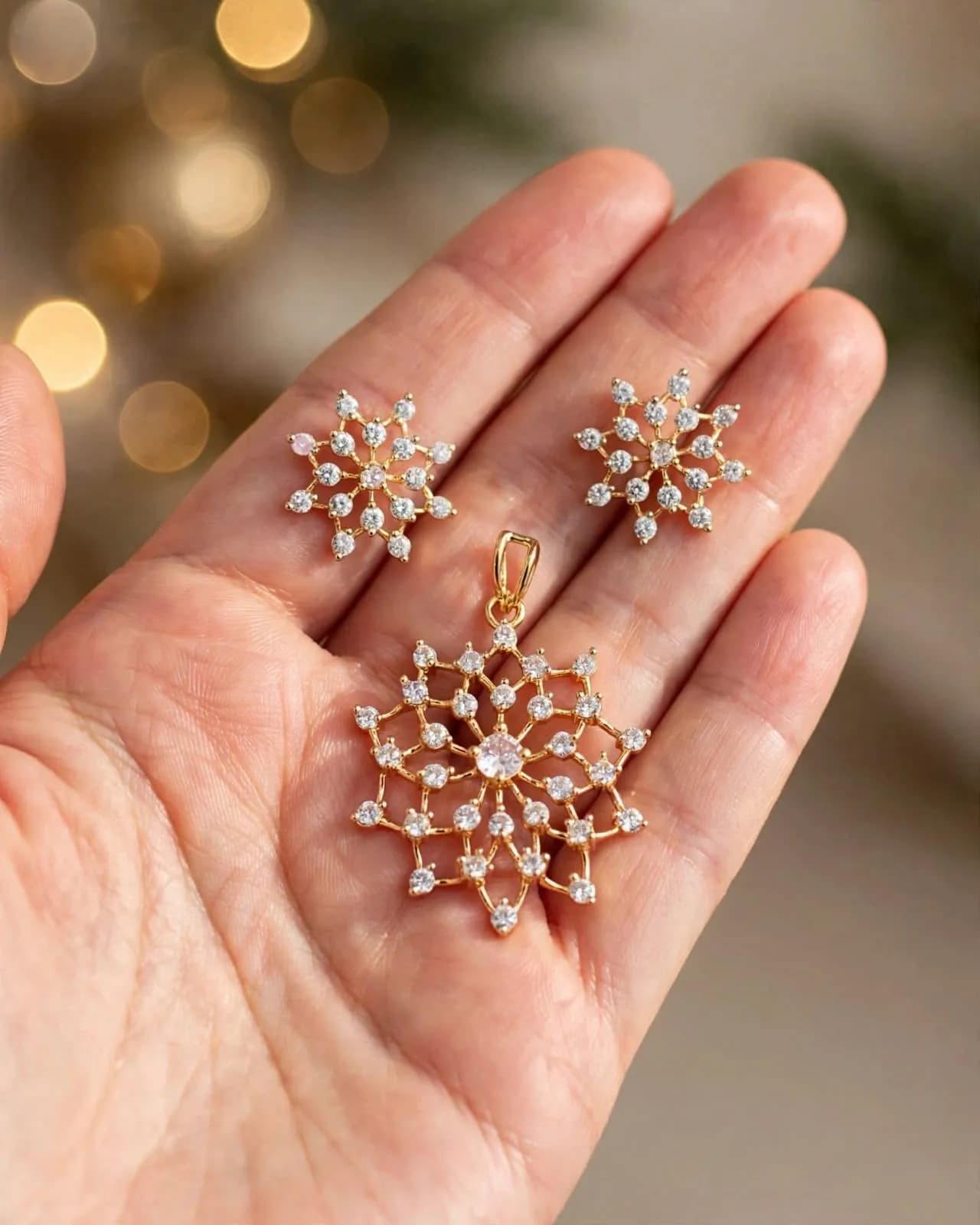 Premium Snowflake Sparkle Set