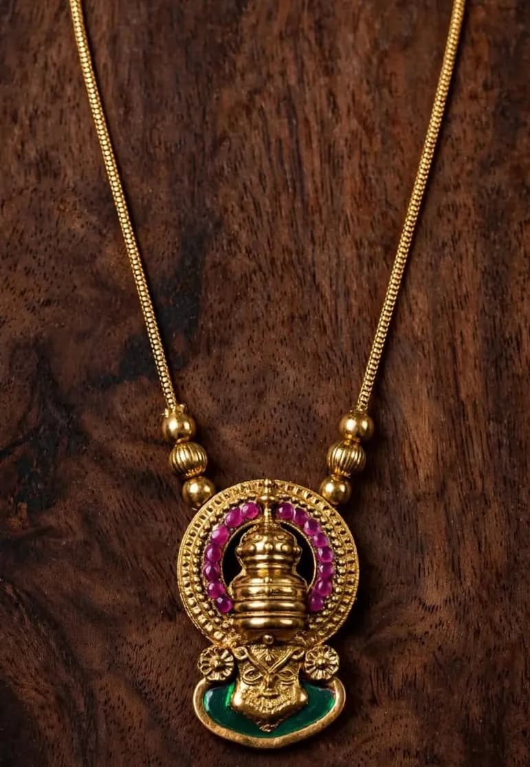 Kathakali Pendant Necklace