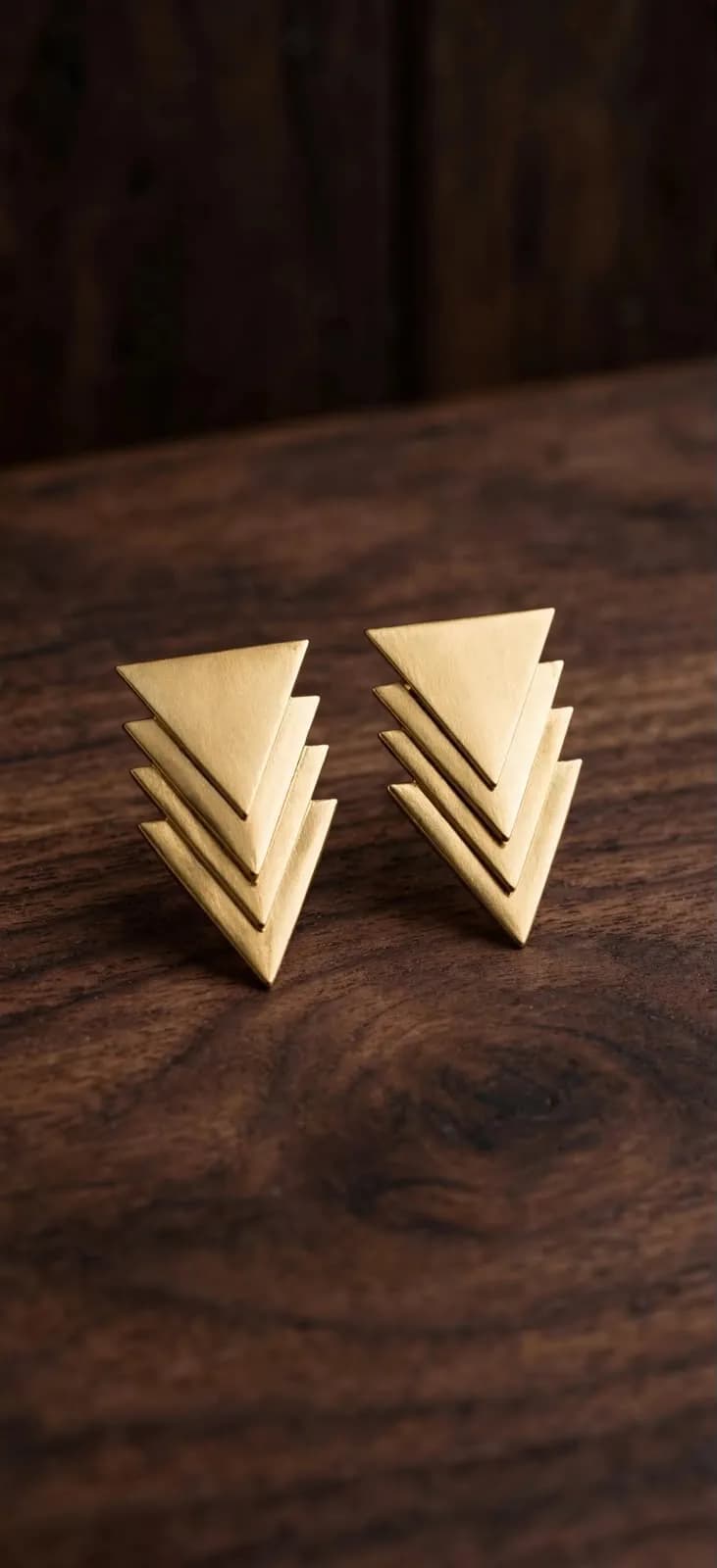 Gold Arrow Earrings