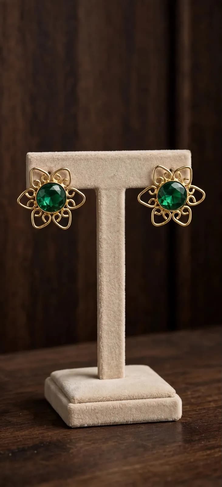 Classic Floral Stud Earrings