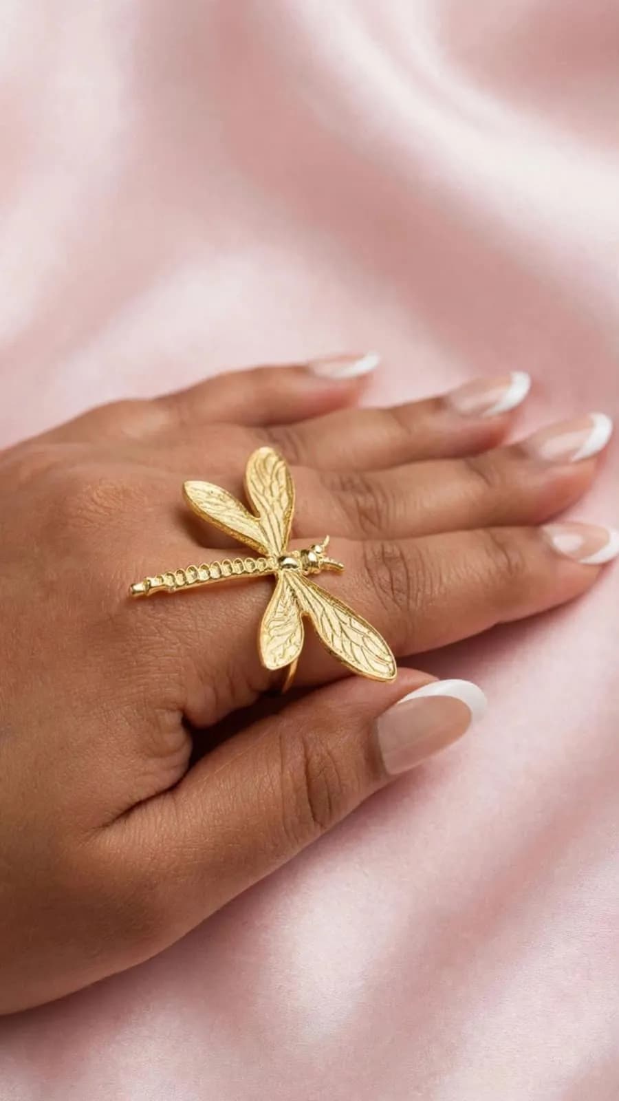 Gold Butterfly Ring