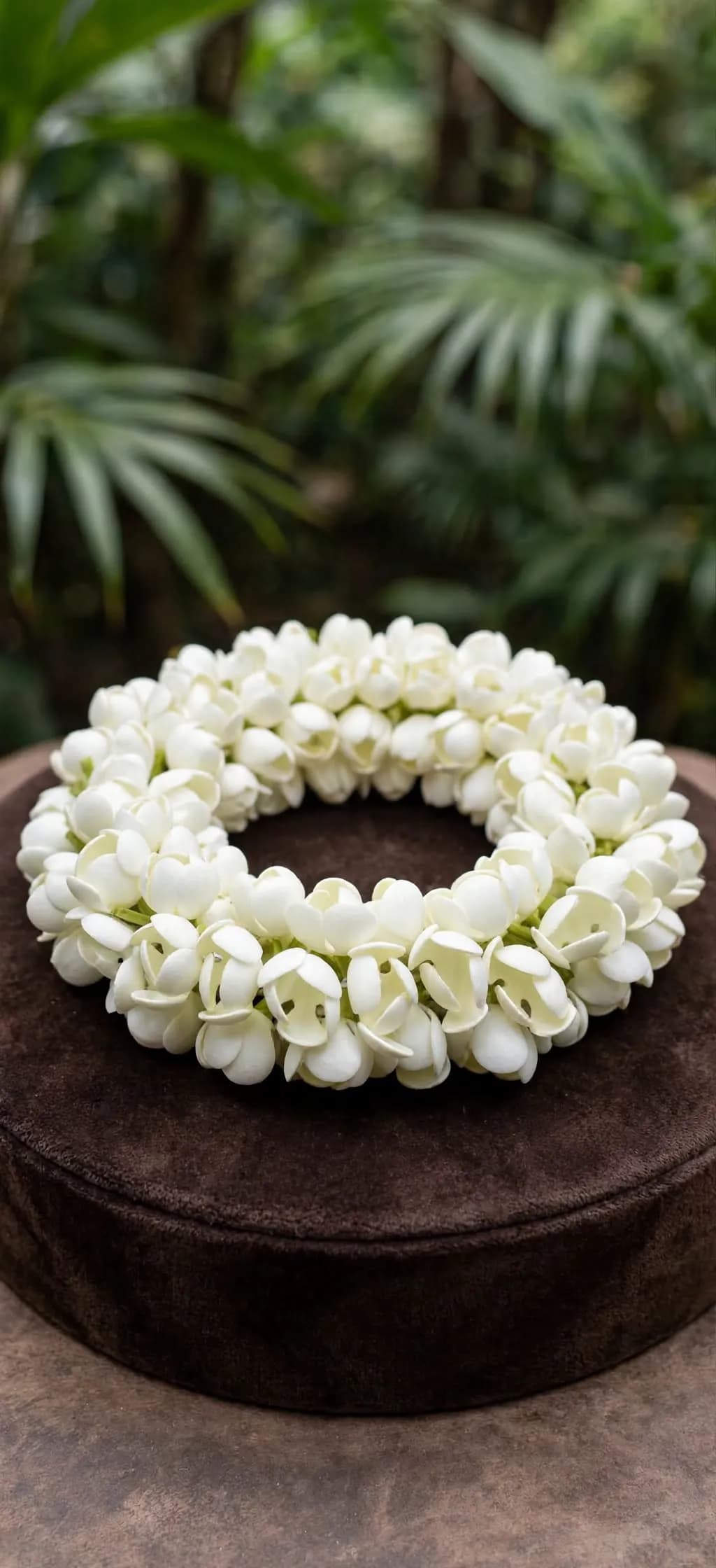 Single Layered Heavy String Jasmine Flower