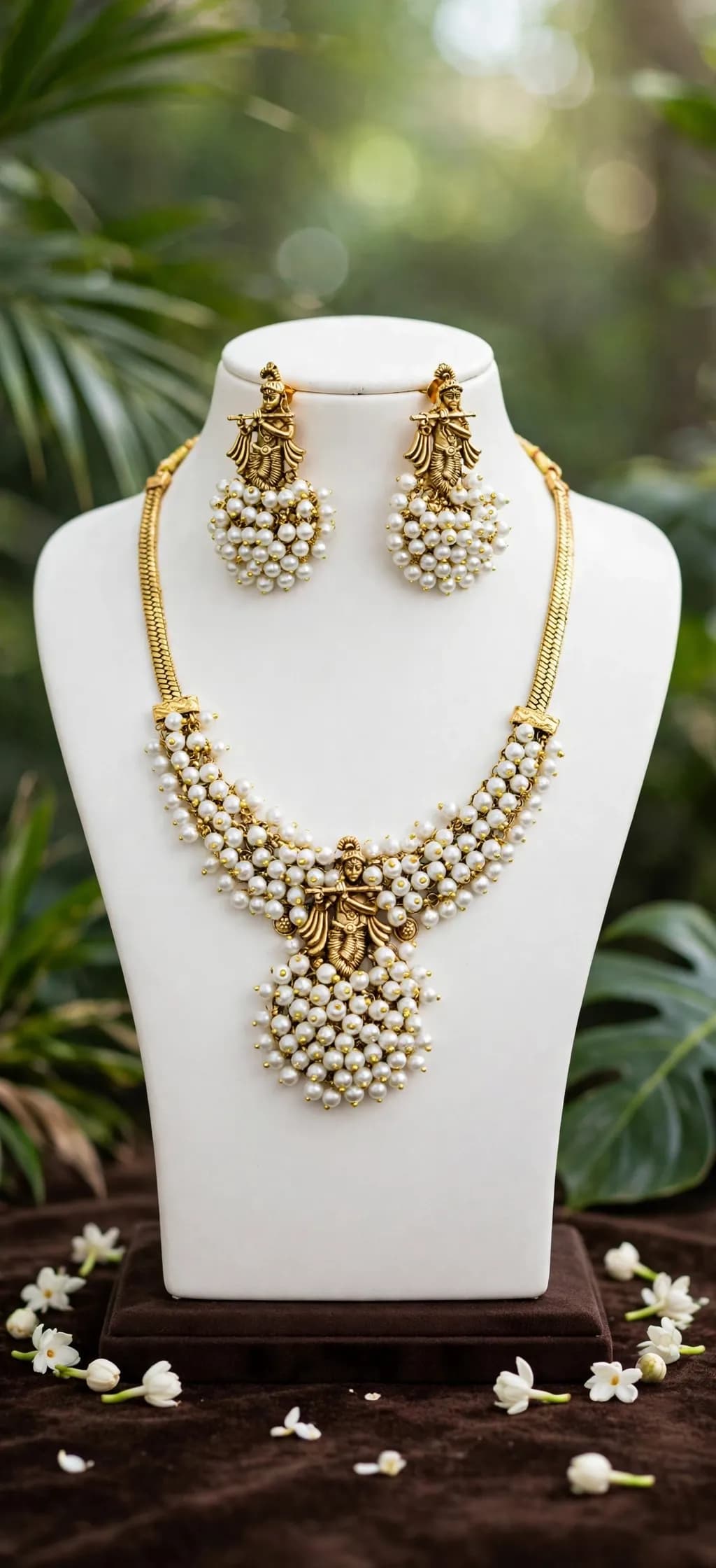 Krishna Pearl Premium Jewellery Set