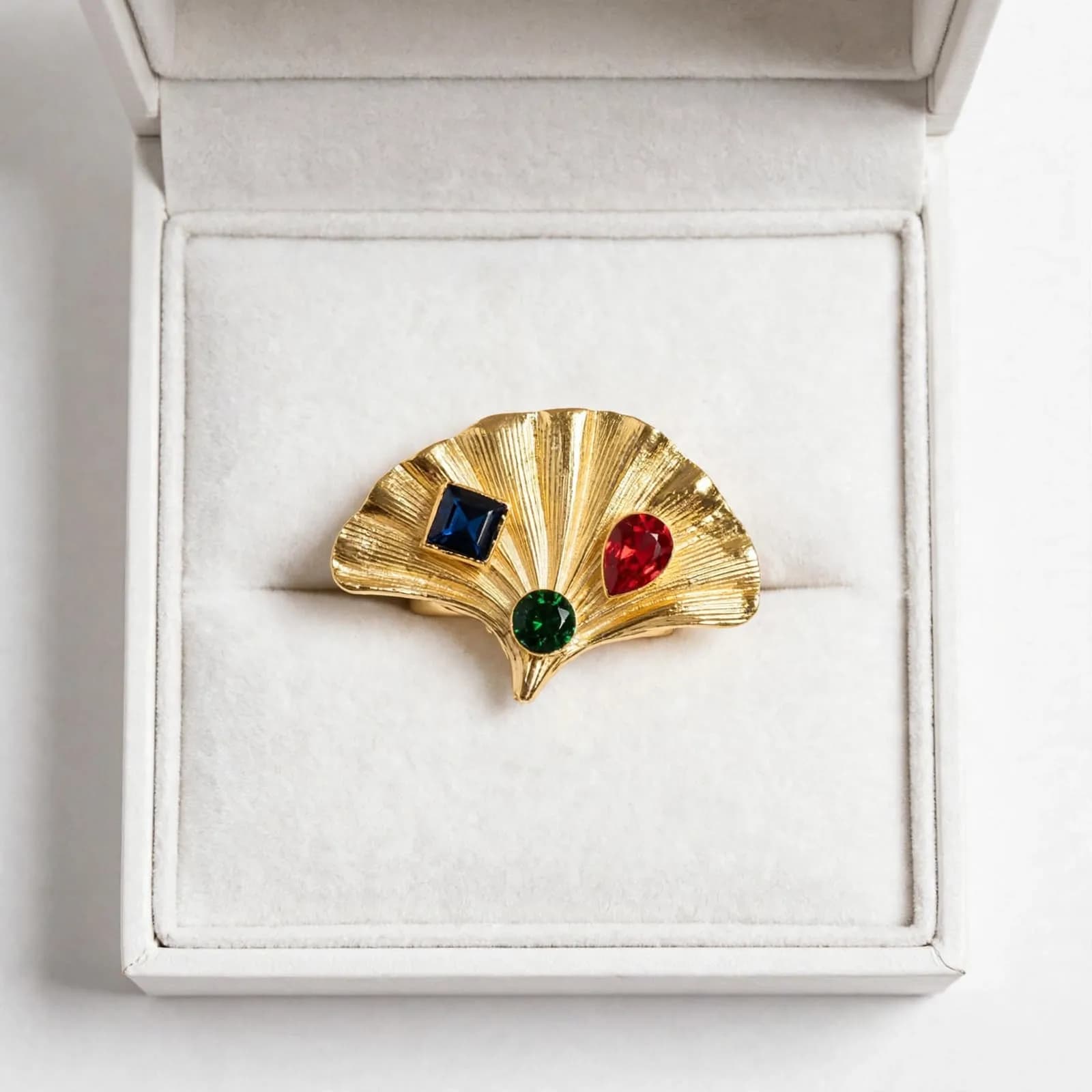 Gold Leaf Statement Ring π