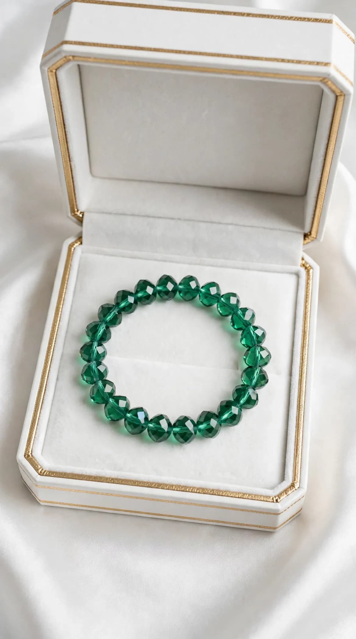 Forest Glow – Crystal Bracelet