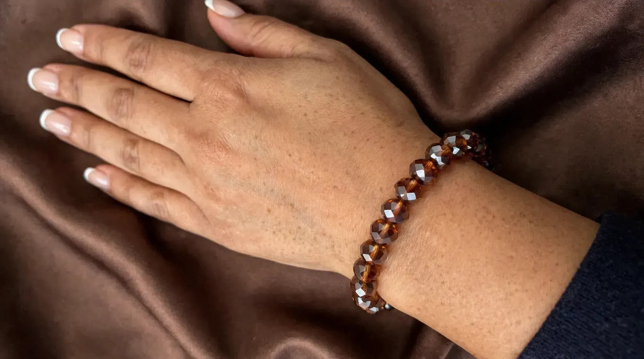 Coffee Topaz Brown Bracelet