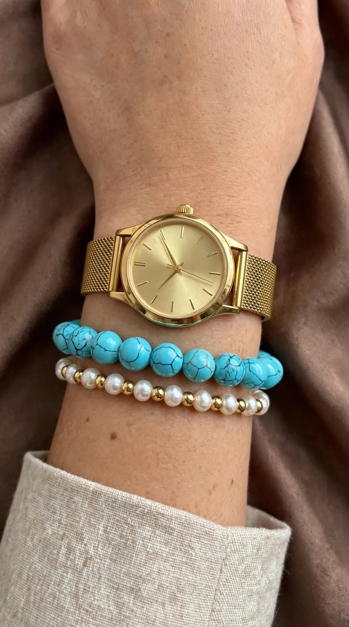 Turquoise Howlite Bracelet