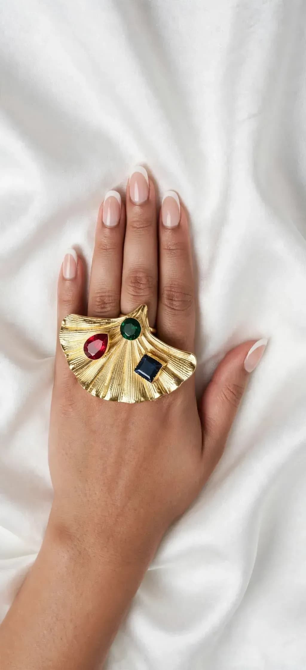 Gold Leaf Statement Ring π