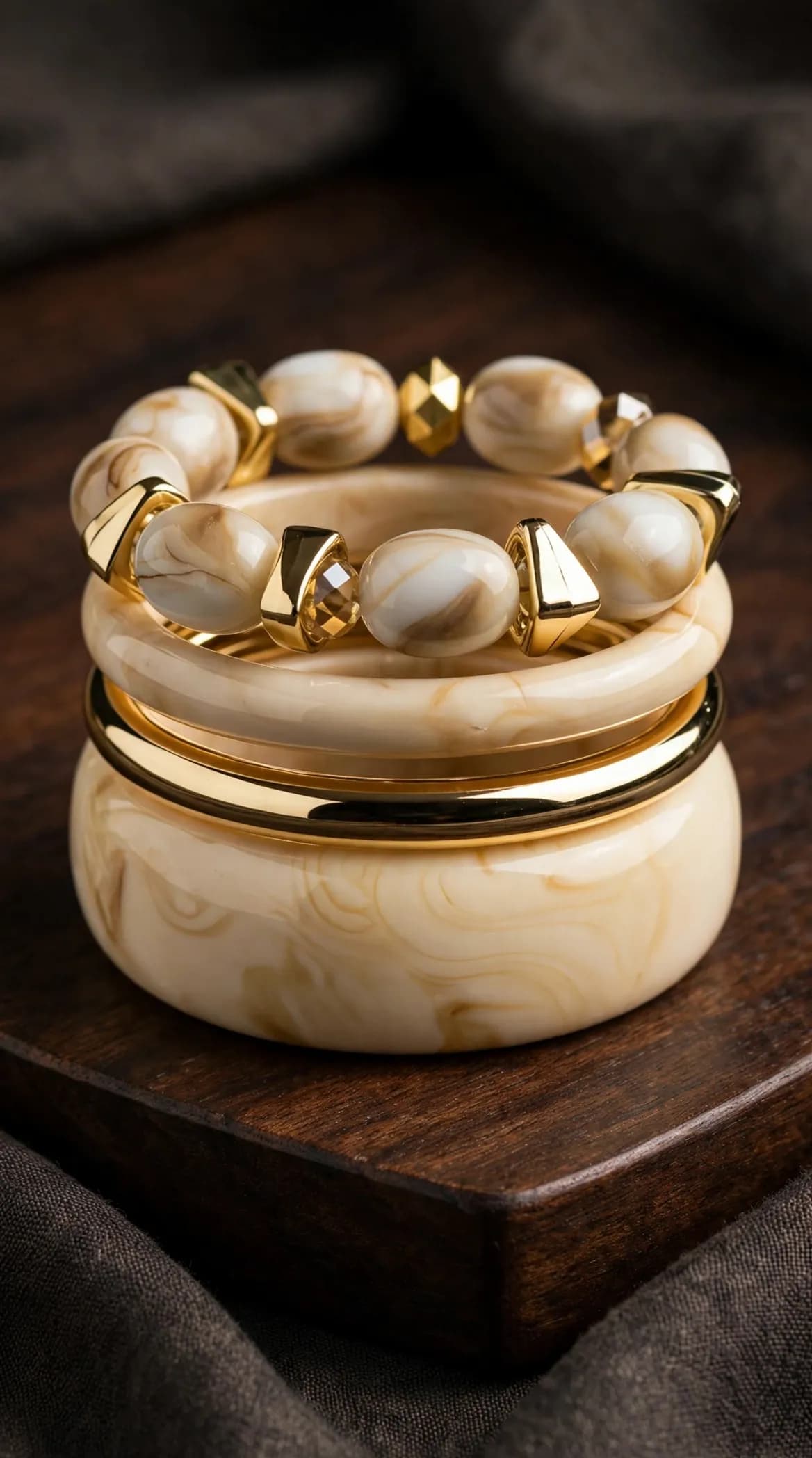 Vanilla Marble Stack