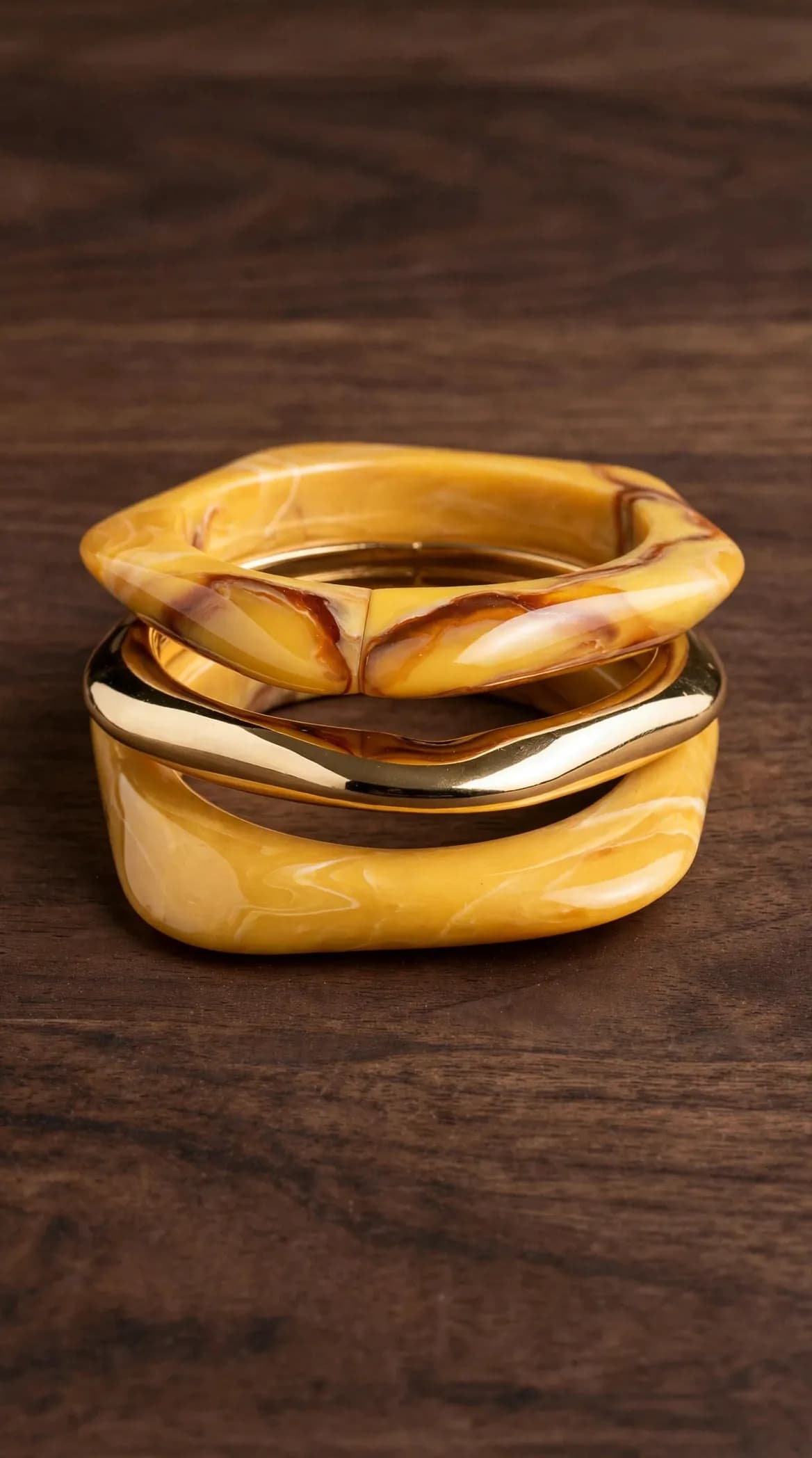 Mustard Honey Square Stack