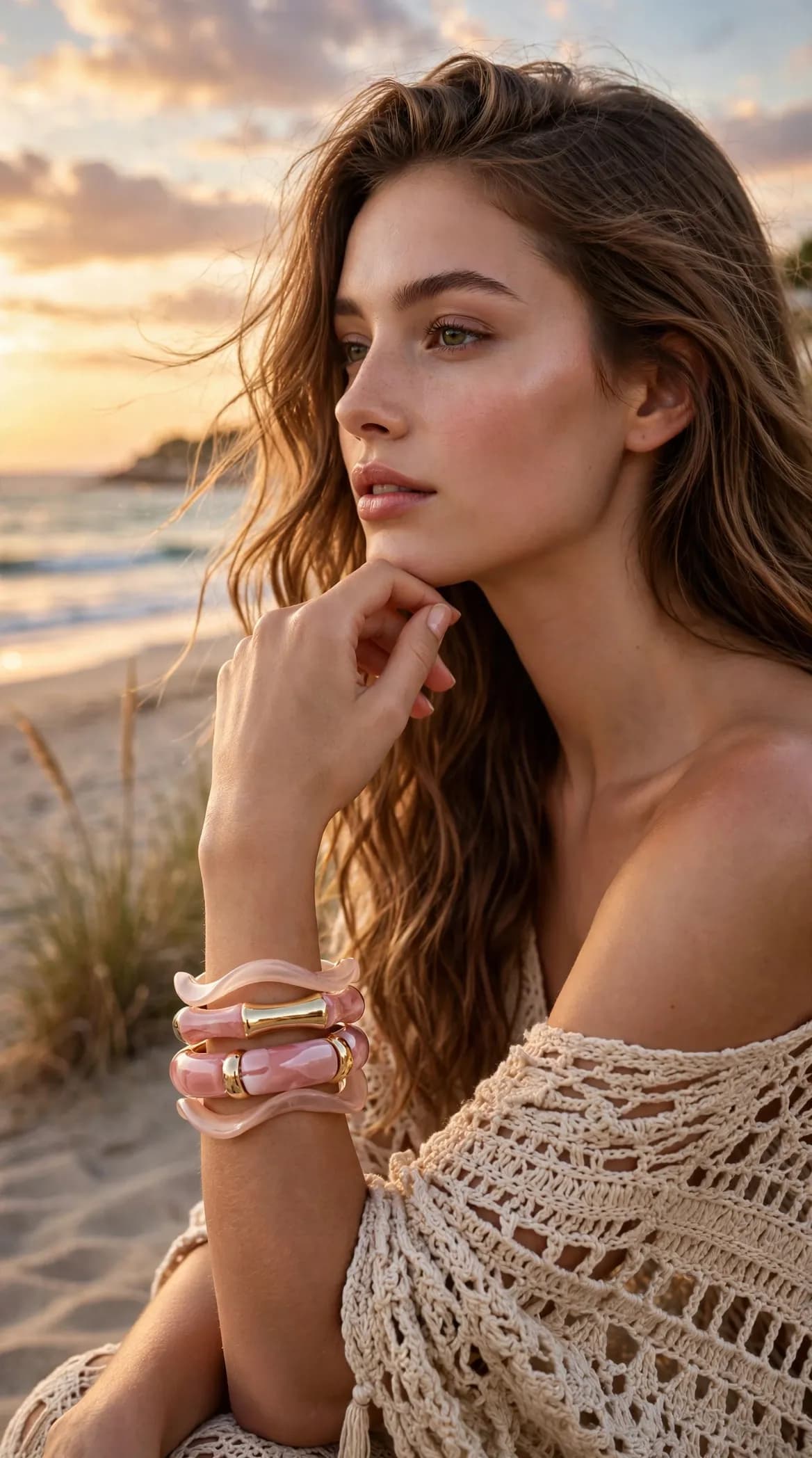 Peachy Dream Wave Stack