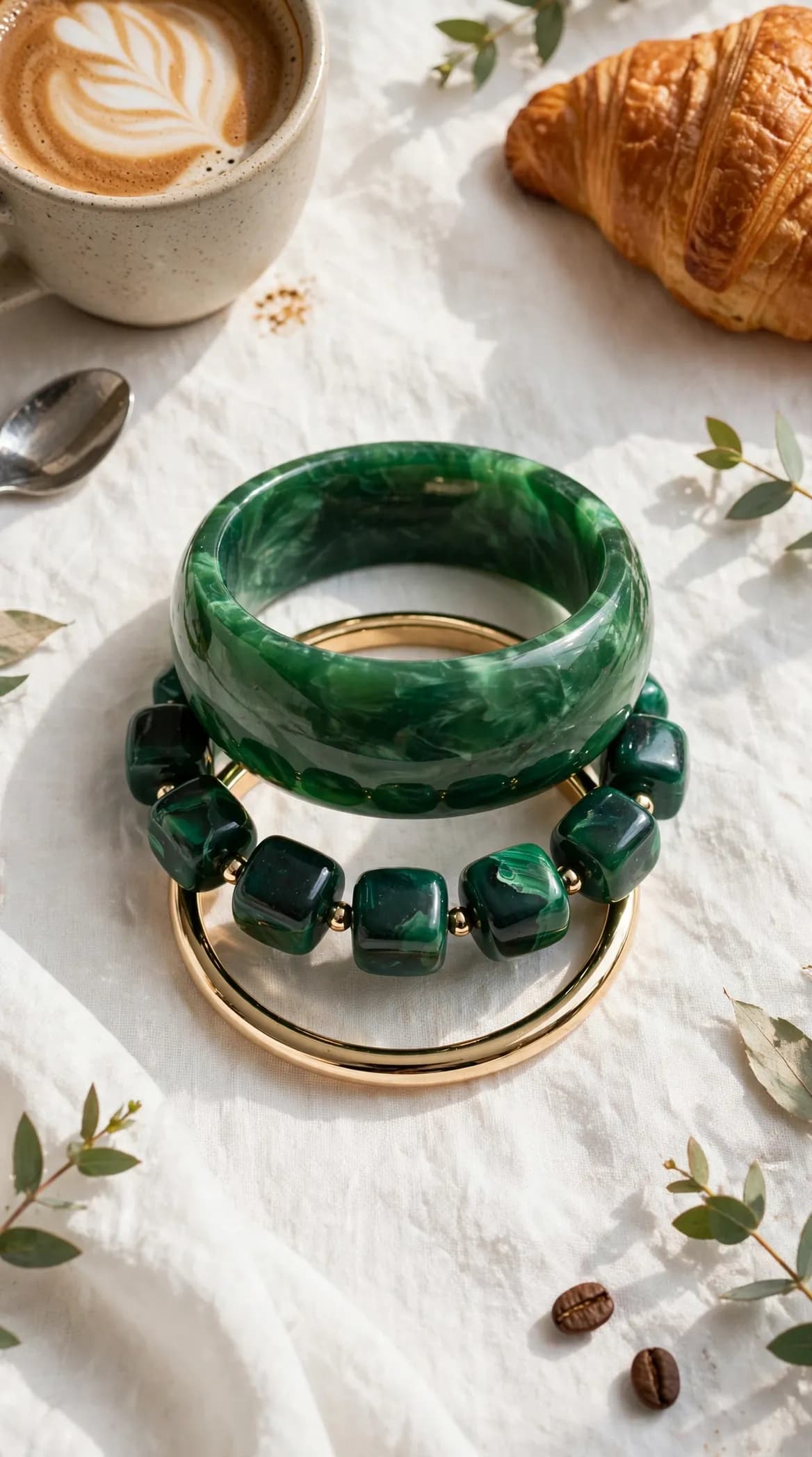 Green Solid Stack