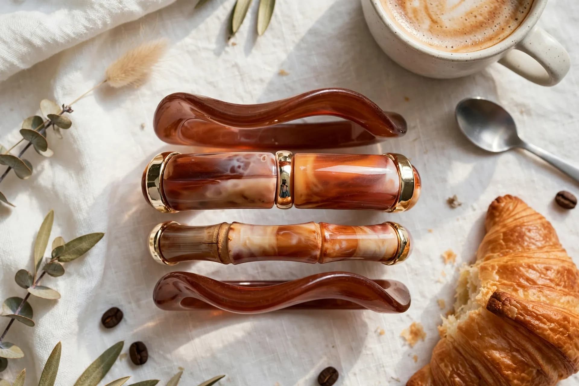 Toffee Swirl Wave Stack