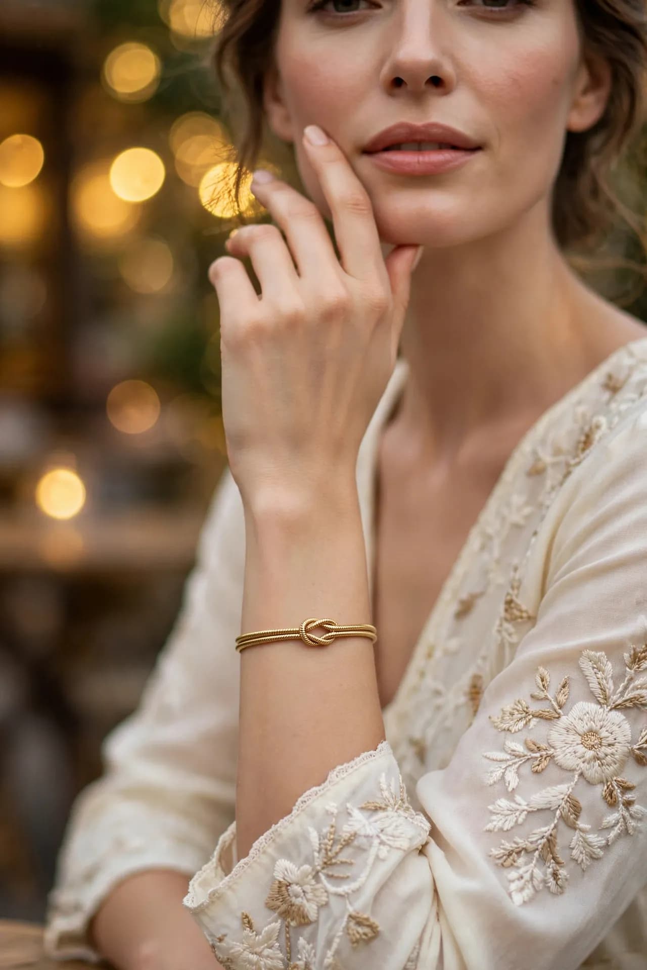 Eternal Knot Snake Bracelet