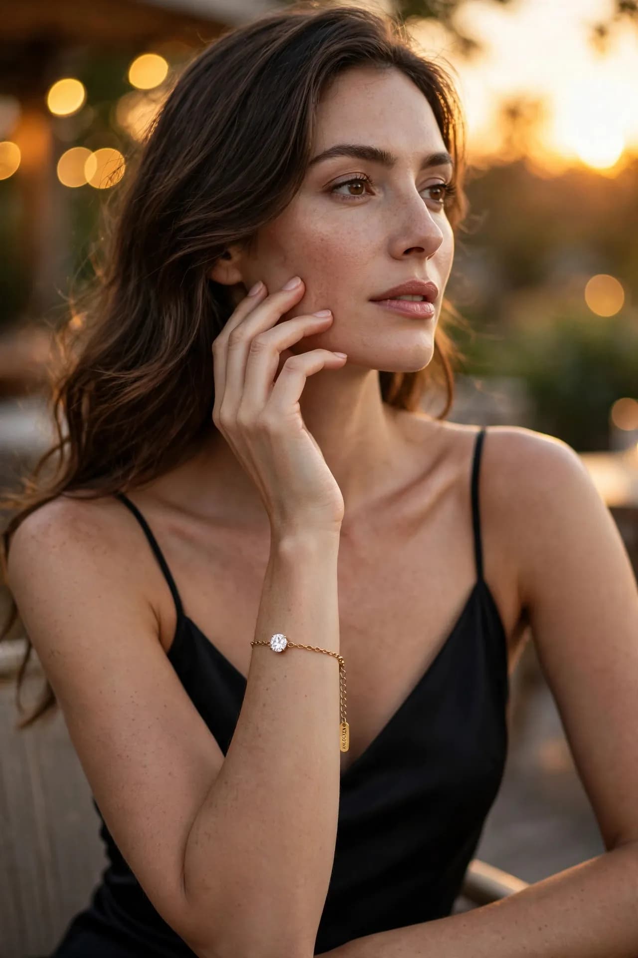 Round Solitaire Bracelet