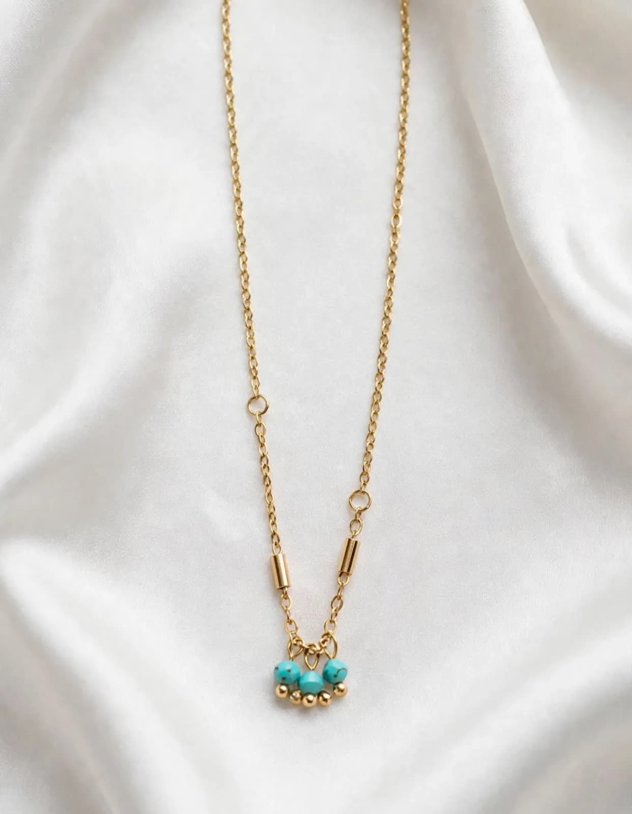 Turquoise Droplets