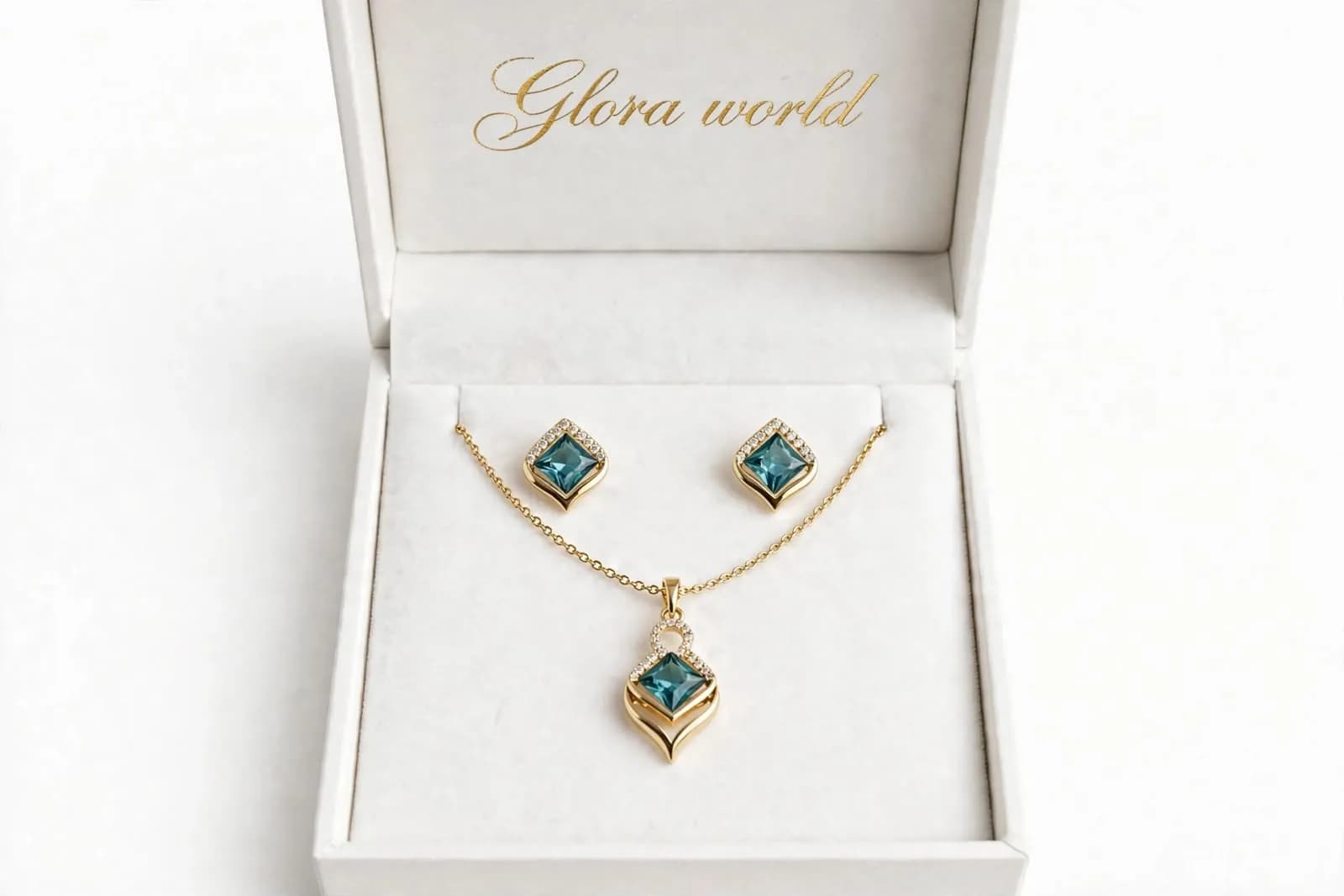 Teal Blue Sparkle