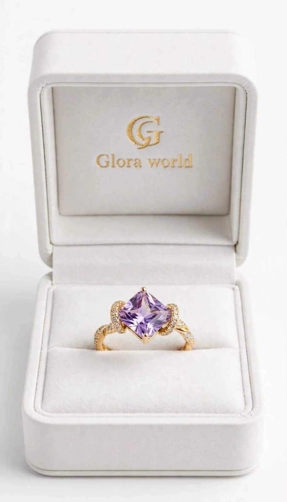 Lavender Princess Ring