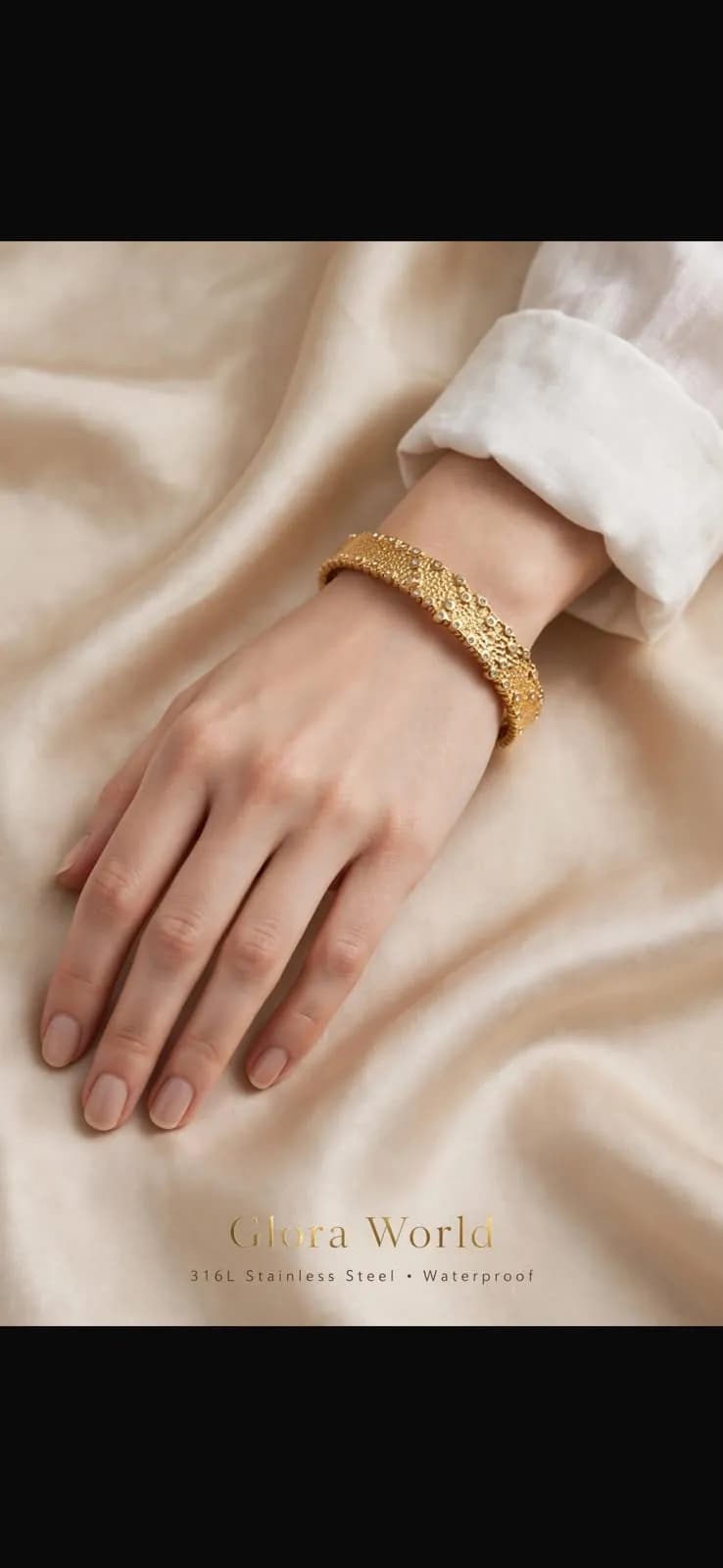 Textured Luxe Gold