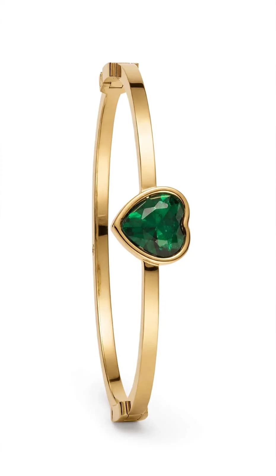 Heart bracelet bangle
