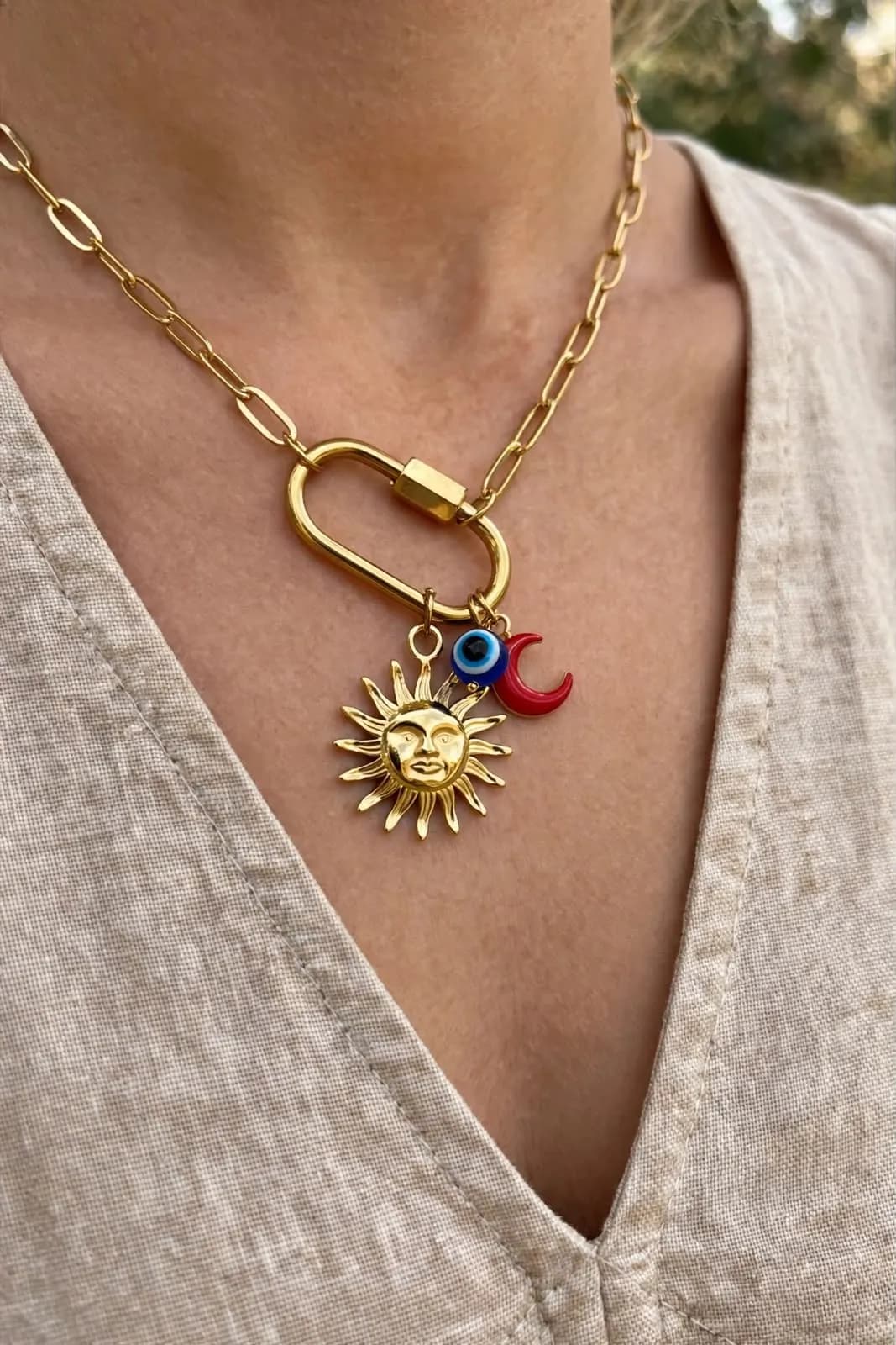 Sunburst Evil Eye Set