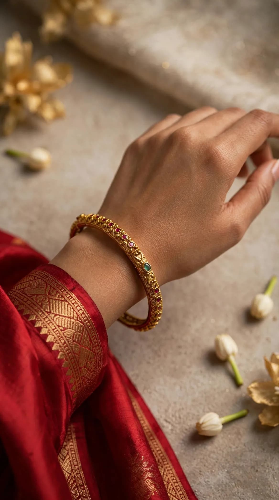 Royal Ruby Bangle