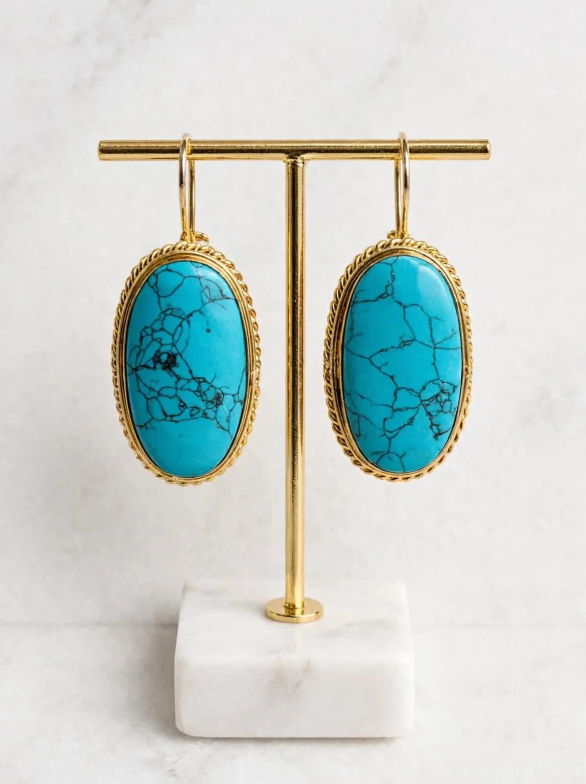 Turquoise Oval