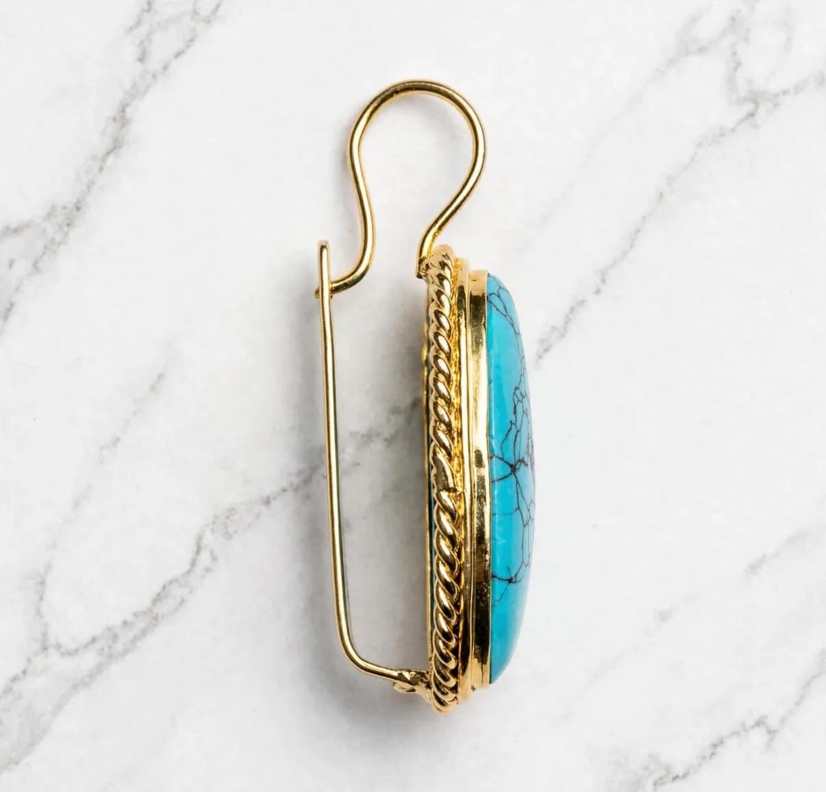 Turquoise Oval